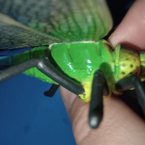 Dragonfly Plastic Figurine Smithsonian Safari Ltd. 1994 Vintage Realistic Toy - Picture 4 of 15